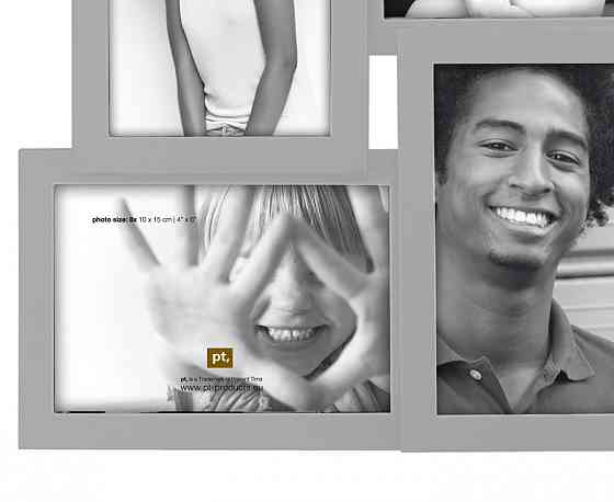 Фоторамка Layered Collection, сірий Рівне