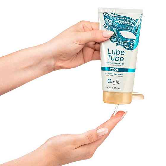 Лубрикант на водной основе Orgie Lube Tube Cool, 150 мл, с охлаждающим эффектом, без запаха Sex Aura Киев