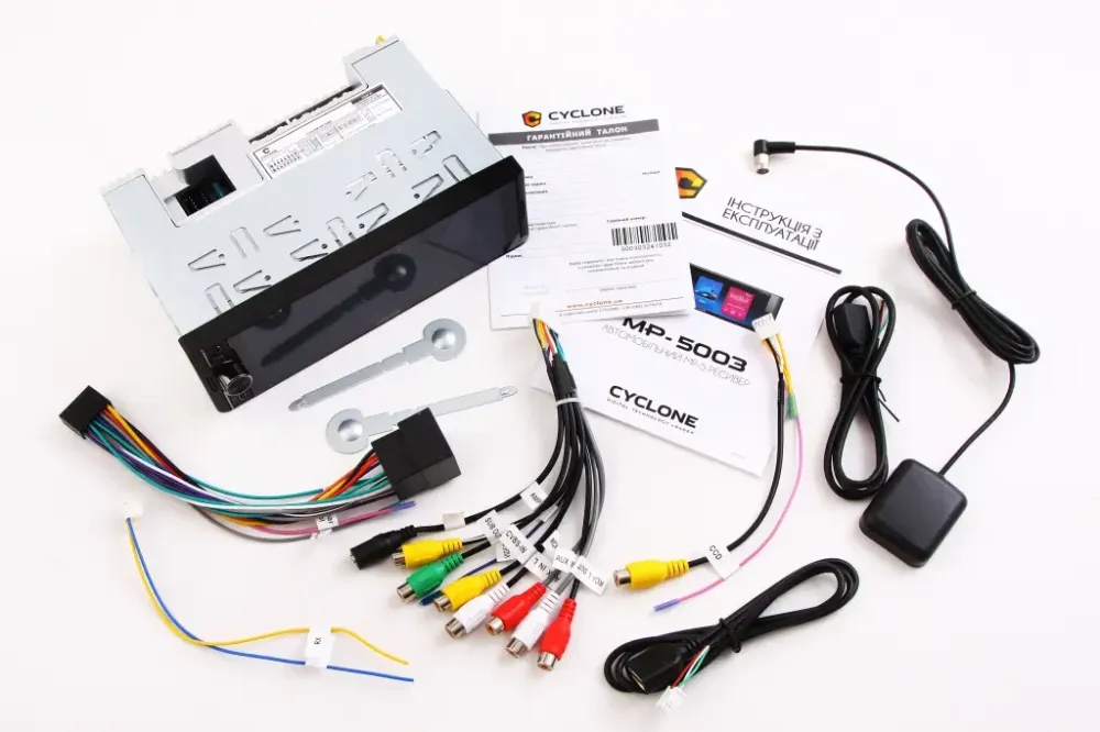 Автомагнитола MP5  Android 10 Cyclone MP-5003 экран 6.6/BT/Type-C/ISO/GPS/Wi-Fi/32Гб/ОЗУ 2Гб Винница - изображение 3