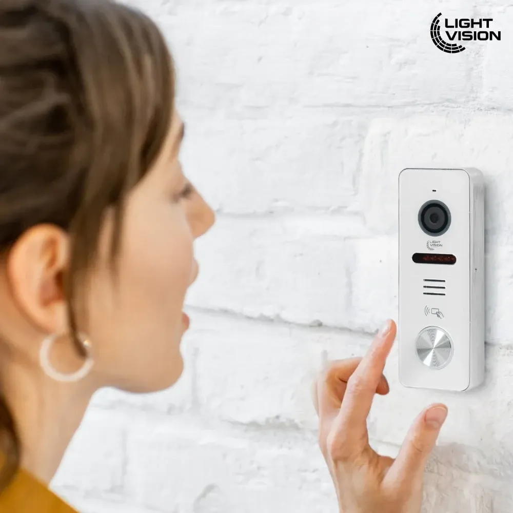 Комплект відеодомофона Light Vision з відеокамерою: домофон 7