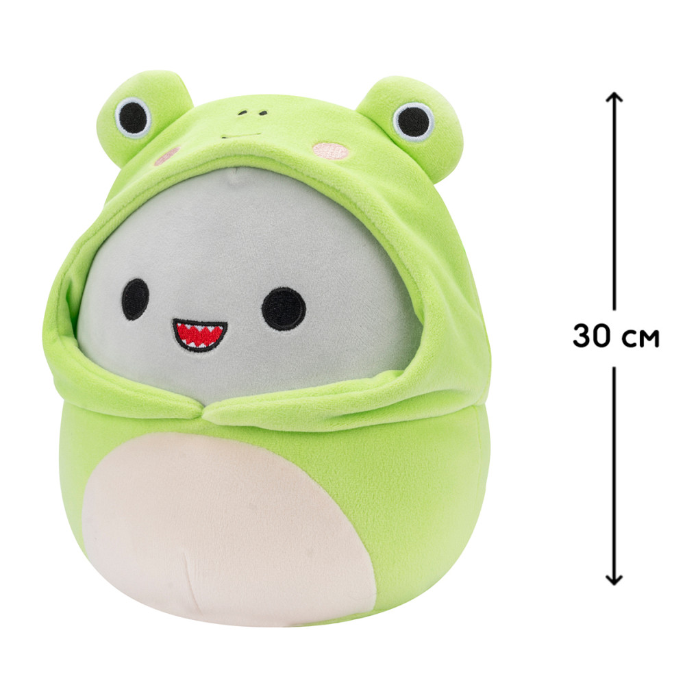 М'яка іграшка Squishmallows - Акула Гордон (30 cm, у одязі) Дніпро - фото 2