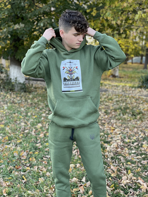 Хакі спортивний костюм унісекс HIMARS Чернівці - фото 1