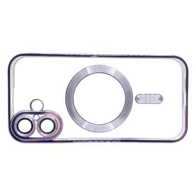 Чохол до мобільного телефона BeCover TPU Chrome Case (MagSafe) для Apple iPhone 16 Purple (712074) Вінниця