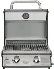 Гриль STOŁOWY GRILL GAZOWY TURYSTYCZNY EL FUEGO JESOLO Z SZYBĄ 6KW STAL +REDUKTOR Киев - изображение 1