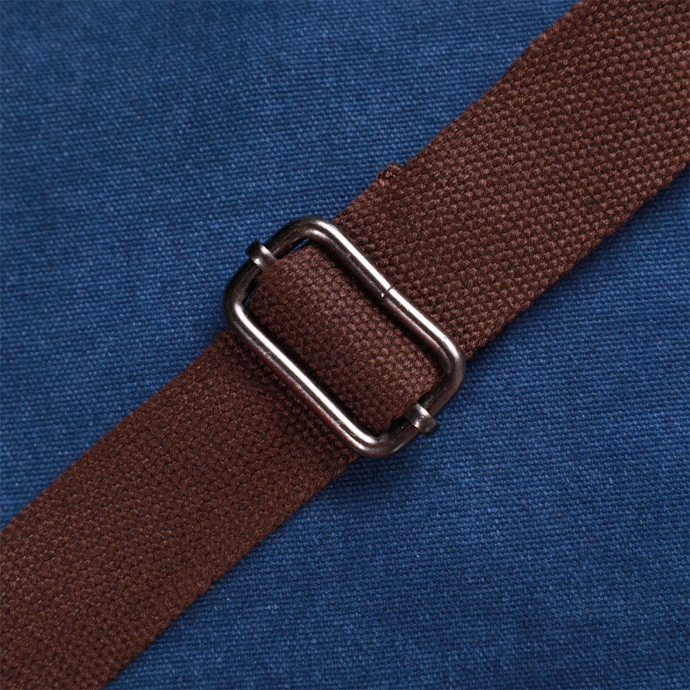 Чоловіча текстильна сумка з чохлом для води Vintage 22211 Синій Київ - фото 1