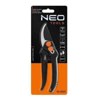 Секатор Neo Tools площинний, d різу 15мм, 185мм, 164г (15-200) Вінниця