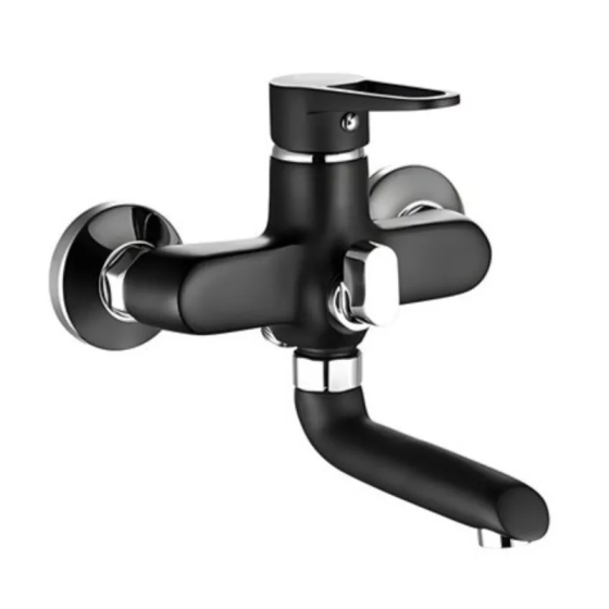 Змішувач для ванни Mixxus Elba 009 EURO чорний MI6580 Харків