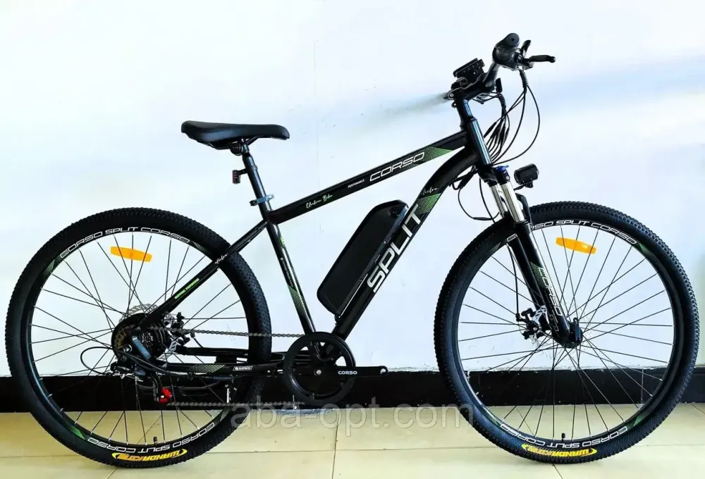 Электровелосипед Corso Split 350W-36V-13Ah рама алюминиевая-19’’шины 29«/29» купить дешево в Украине Одесса - изображение 2