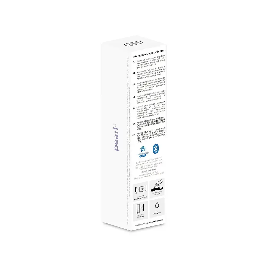 Інтерактивний вібростимулятор точки G Kiiroo Pearl 3 Purple Львів - фото 4