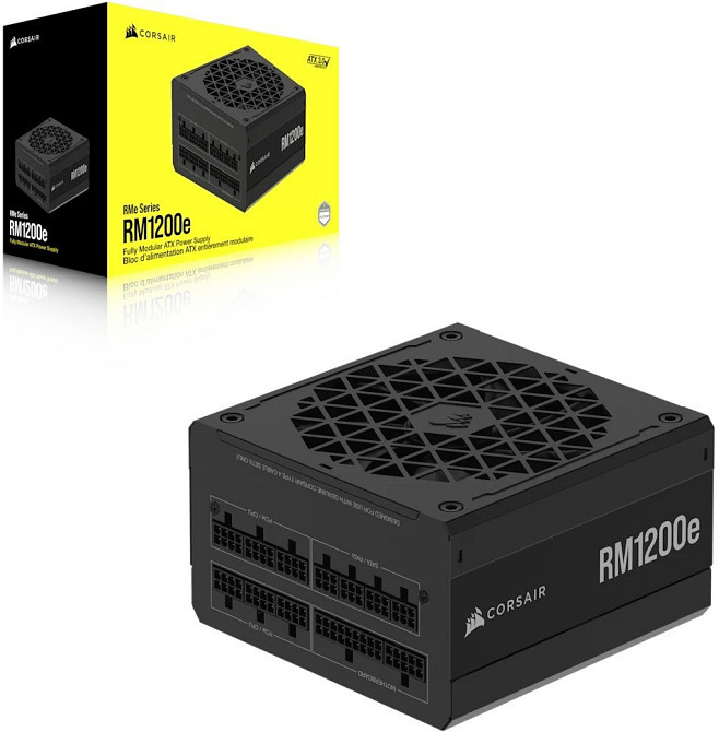 Блок живлення Corsair RM1200e PCIE5 1200W (CP-9020258-EU) ( 27918 ) Харків - фото 4