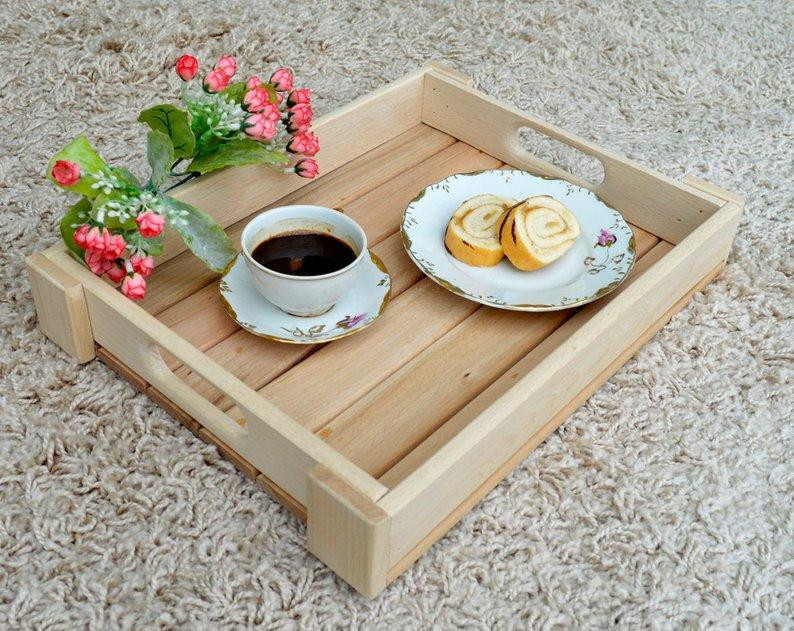 Поднос деревянный 