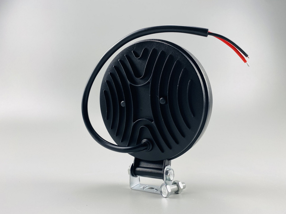 Фара LED кругла 33 led діода 6500K, автомобільне світлодіодне робоче світло Мукачево - фото 2