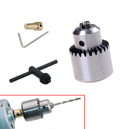 Патрон кулачковый мини 0.3-4мм под 3.17мм JT0 вал для микродрели PCB Винница - изображение 1