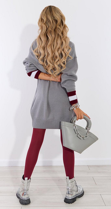 Красивый свитер платье (42-48) Киев - изображение 5