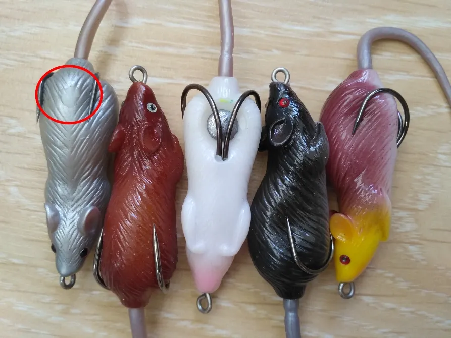 Воблер Мышка Незацепляйка на щуку с хвостиком Киев - изображение 2