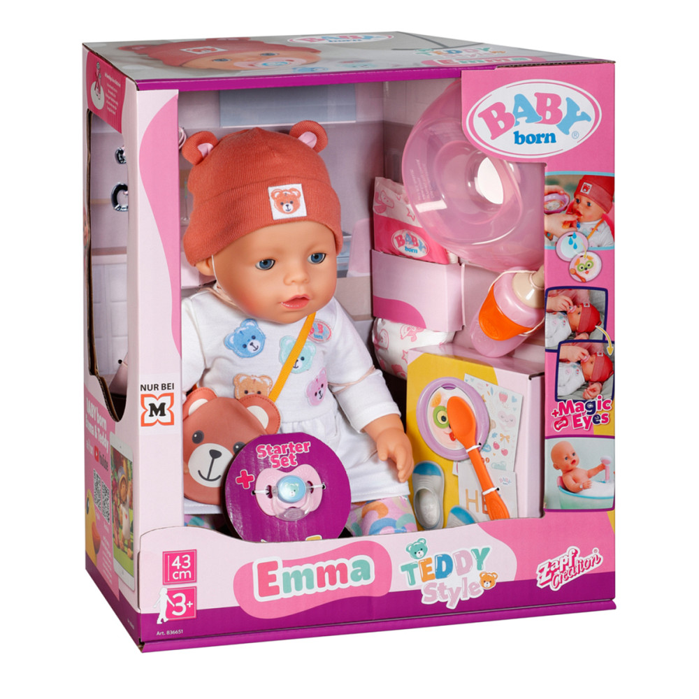 Лялька Baby Born – Емма-Тедді Днепр - изображение 9