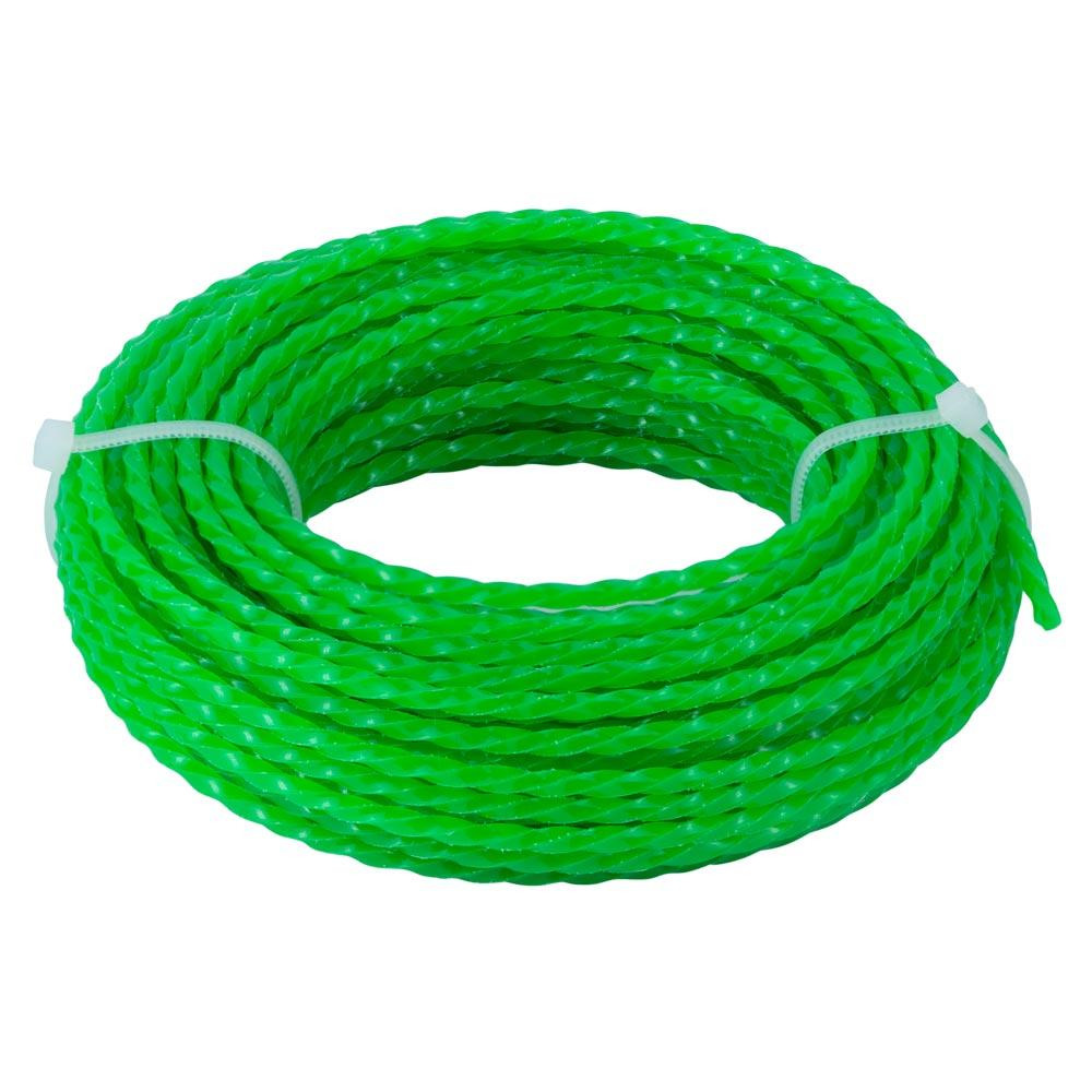 Волосінь для тримера кручений квадрат Ø3.0 мм 15 м SIGMA (5616061) Київ - фото 1