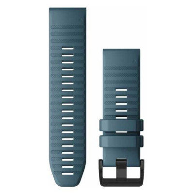 Ремінець до смарт-годинника Garmin fenix 6X 26mm QuickFit Lakeside Blue Silicone (010-12864-03) Вінниця - фото 1