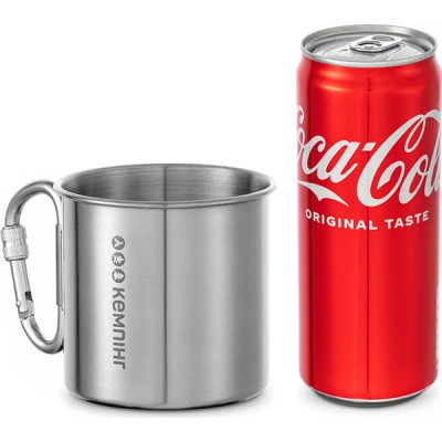 Чашка туристическая Кемпінг зі складним карабіном 300 мл (4823082715978) Винница - изображение 5