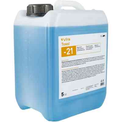 Тосол VIRA -21 °C синя 5 кг (VI0007) Вінниця