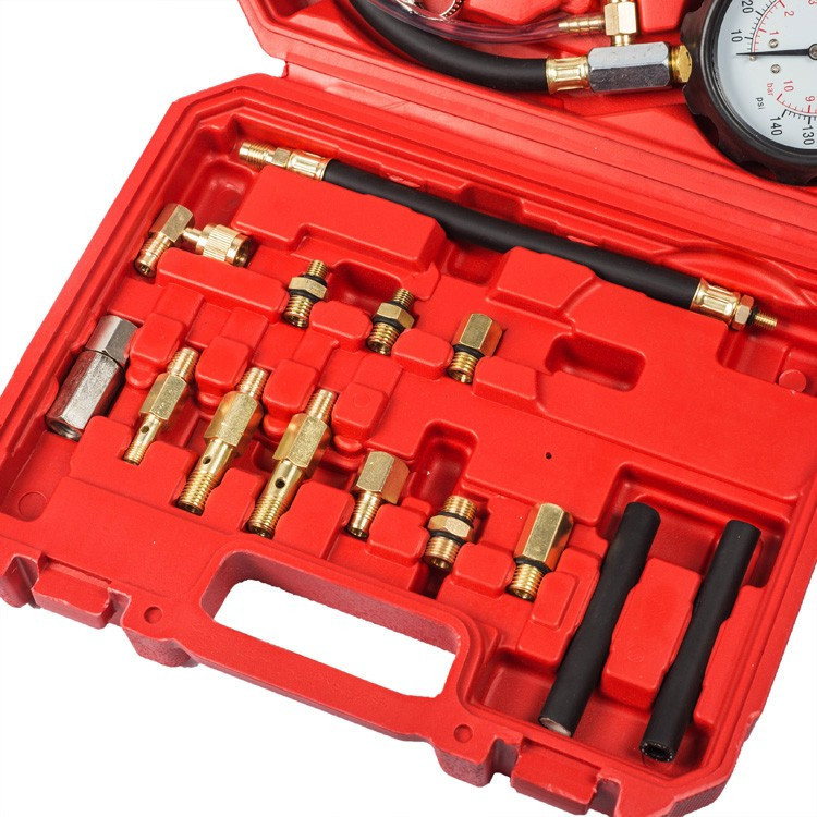 Манометр для вимірювання тиску палива універсальний Rewolt (T7004) Чернігів - фото 5