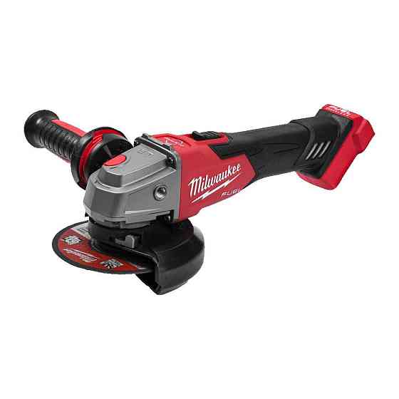 Шлифмашина угловая аккумуляторная MILWAUKEE, M18 FSAG125XB-0, диаметр 125мм (защитный кожух, антивибрационная боковая рукоятка, безклю Одесса