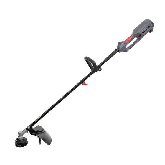 Тример електричний, 1,2 кВт, 7000 об/хв, ширина зрізання 255/380 мм, плавний пуск, котушка + 3-лопатевий ніж INTERTOOL DT-2247 Киев