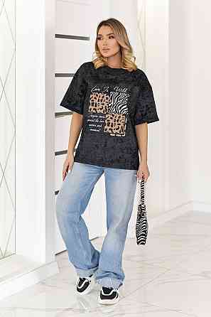 Стильная футболка тай-дай 