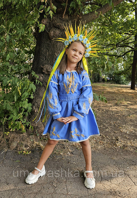Детское вышитое платье с колосками Кривой Рог - изображение 2