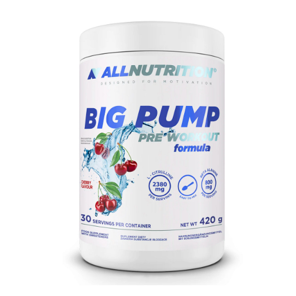 Big Pump Pre Workaut Formula - 420g Cherry Луцьк - фото 1
