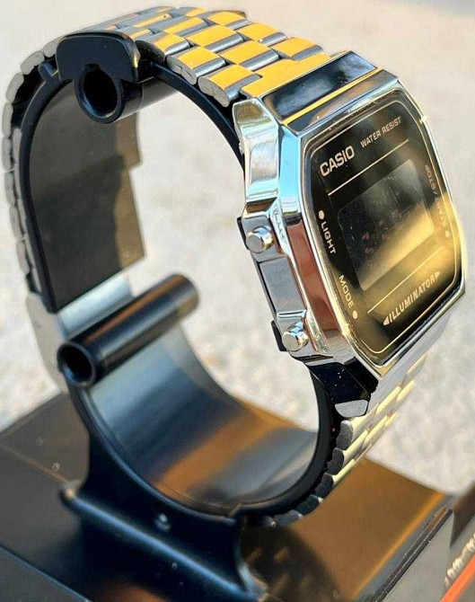 Годинник A168 WEM Silver/Black | Часы касио A159W | Мужские Винтаж AQ Киев - изображение 6