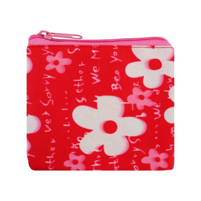 Гаманець дитячий Cool For School на блискавці "Квіти", рожевий (CF86357) Вінниця - фото 1