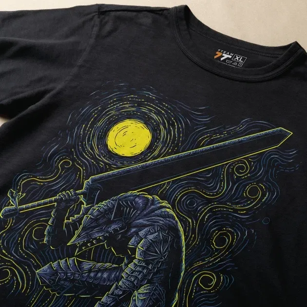 Футболка чоловіча з  принтом Берсерк Ван Гог Розмір 48 Дніпро - фото 3