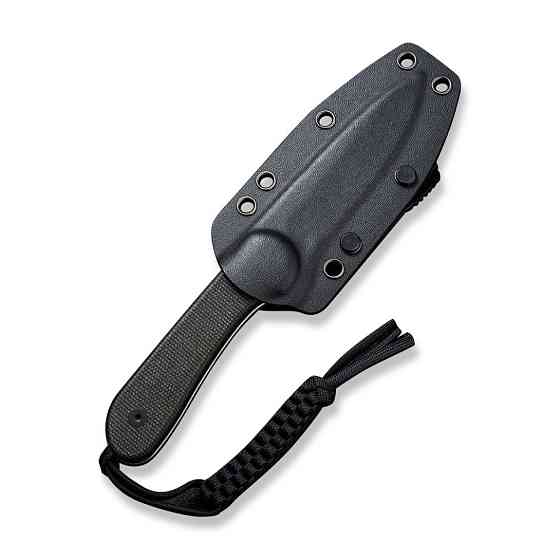 Ніж фіксований тактичний Civivi Elementum, (10.1 см) D2 / Micarta чорний Київ