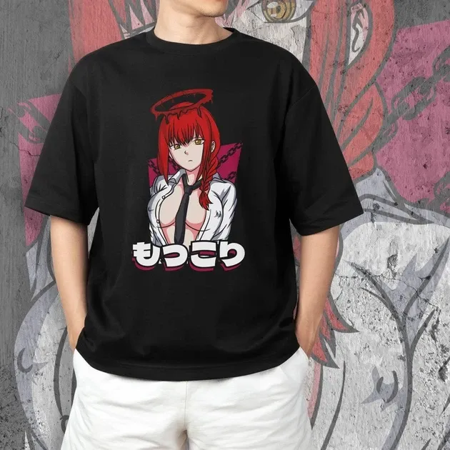 Футболка для підлітка хлопчика з принтом Человек Бензопила Макіма 140E Розмір 160 Anime10502 Дніпро - фото 3