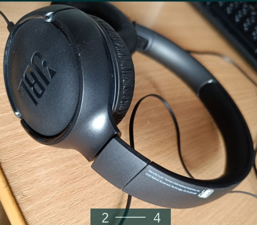 Навушники дротові: JBL Tune 500. Харків - фото 2