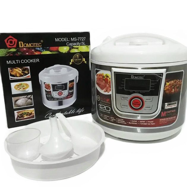 Качественная электрическая мультиварка, Мультиварка для приготовления еды пароварка 5 л AH-18 Львов - изображение 1