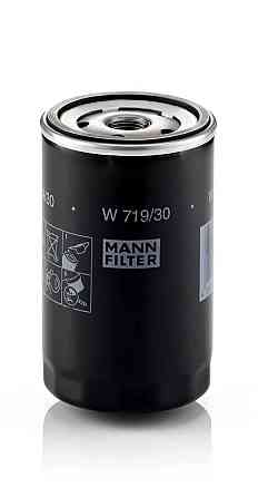 MANN-FILTER W 719/30 — Оливний фільтр для AUDI, SEAT та SKODA | Надійний захист двигуна та ефективне очищення моторної оливи Ковель
