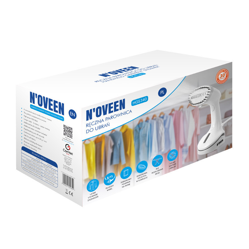 Відпарювач для одягу ручний Noveen HGS340 Дніпро - фото 8