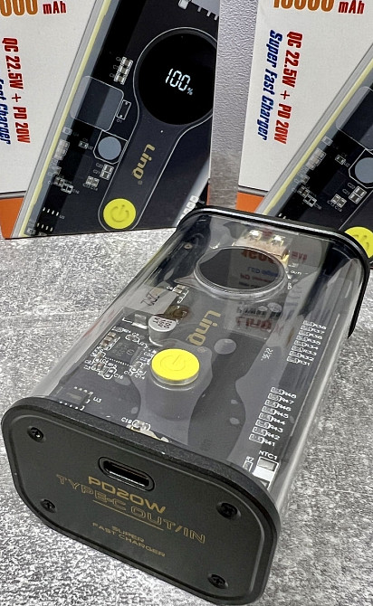 Павербанк power bank 16000мАч 22,5w. Киев - изображение 3