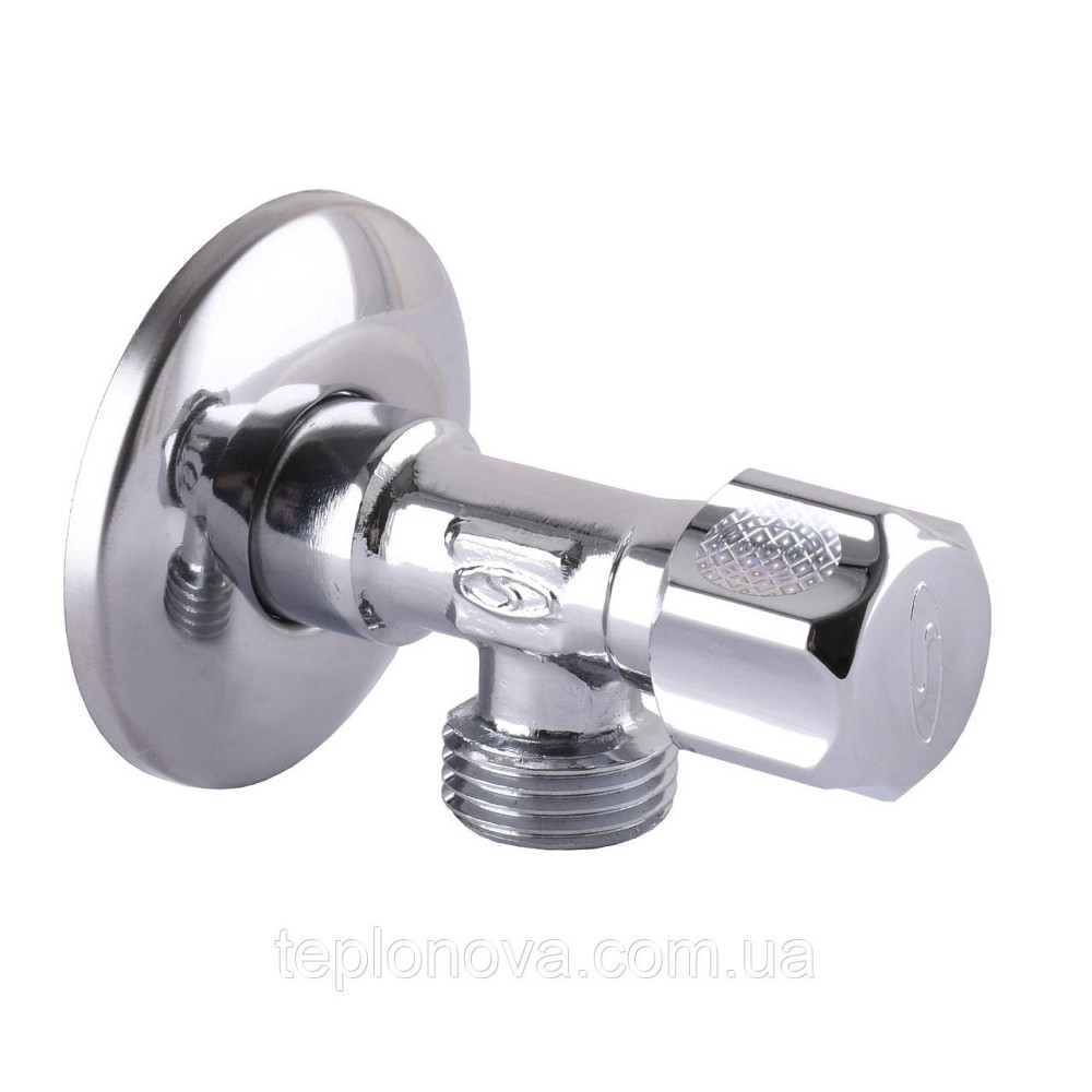 Кран вентильний кутовий SOLOMON 1/2"х 3/4| 160403 Чернівці - фото 1