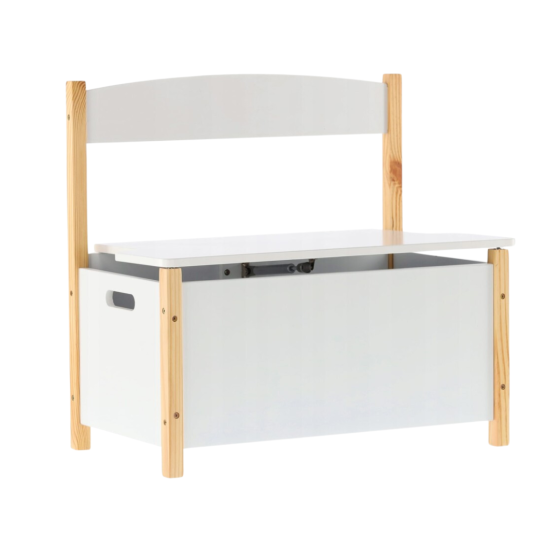 Лавка Chomik DAISY дитяча зі скринею для зберігання іграшок Київ