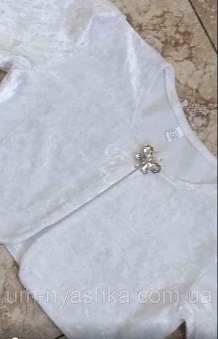 Болеро из бархата (мраморный велюр велюр) на 3-7 лет Кривой Рог - изображение 3