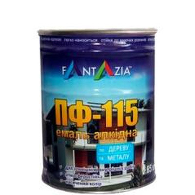 Емаль алкідна "Fantazia" ПФ-115 біла 2.8кг Харків - фото 3