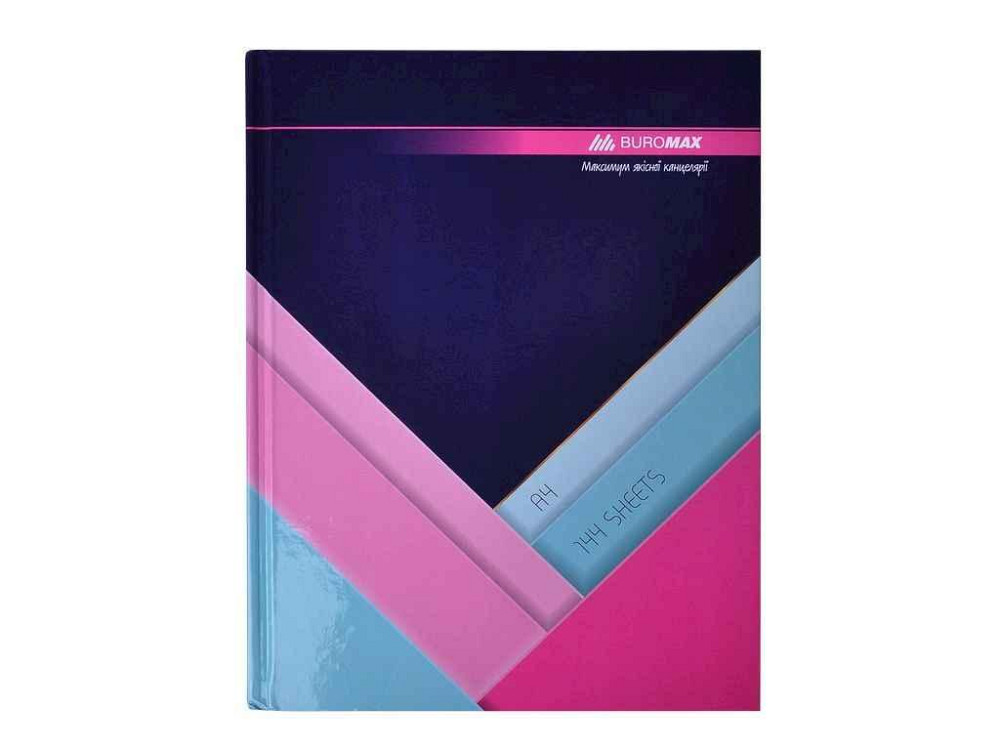 Книга учета MODEST 144л.кл.оф. А4, т.-синий BM.24419102-03 ТМ Buromax Solmir Solmir Solmir Київ - фото 1
