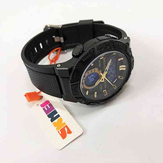 Армійські електронні годинники SKMEI 1881GDBK, Тактичні армійські годинники водонепроникні ZH-79 Львів