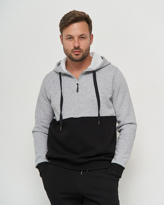 Чоловічий теплий костюм зі штанами — Байка з начосом Tom John 93400 L Київ - фото 3