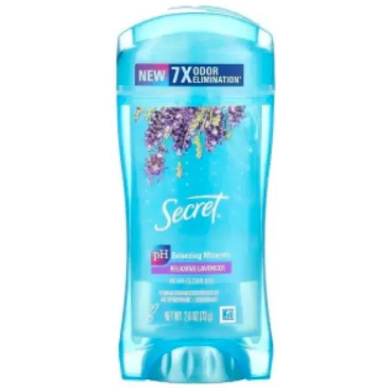 Гелевый дезодорант-антиперспирант Лаванда Secret Clear Gel Deodorant Antiperspirant Relaxing Lavende Львов