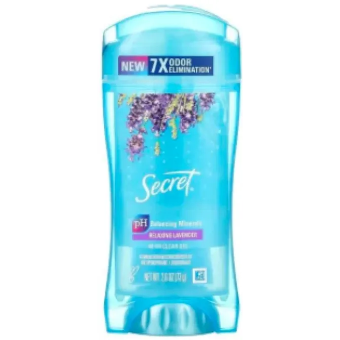 Гелевый дезодорант-антиперспирант Лаванда Secret Clear Gel Deodorant Antiperspirant Relaxing Lavende Львов - изображение 1