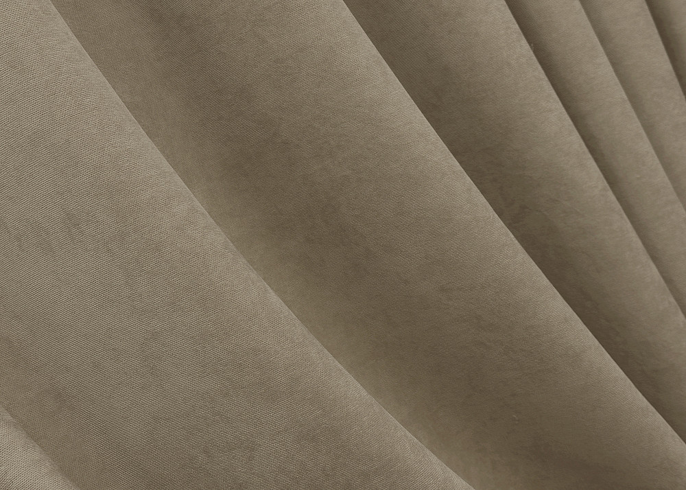 Комплект готовых штор VR-Textil Микровелюр Petek YL № 1804ш Капучино 100х295 см 2 шт (31-844) Киев - изображение 6